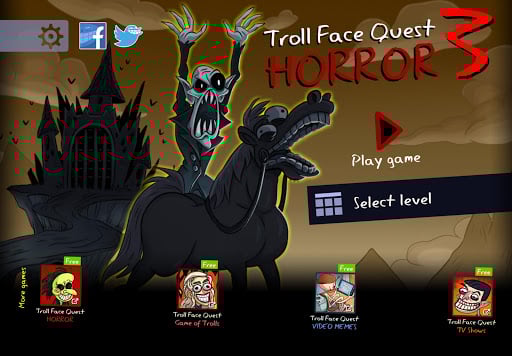 Screenshot Troll Face Quest: Horror 3