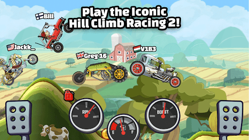 Screenshot Hill Climb Racing 2