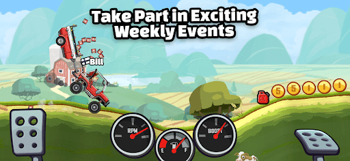 Screenshot Hill Climb Racing 2