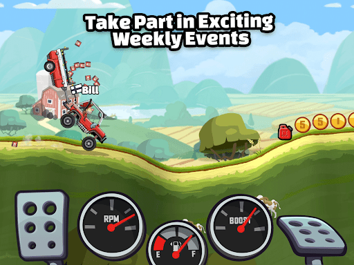 Screenshot Hill Climb Racing 2