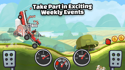 Screenshot Hill Climb Racing 2