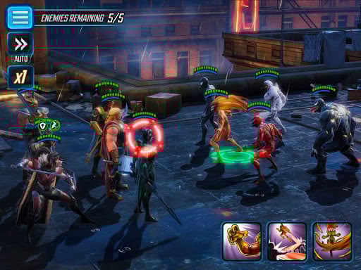 Screenshot MARVEL Strike Force: Squad RPG
