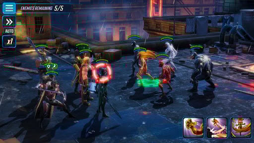 Screenshot MARVEL Strike Force: Squad RPG
