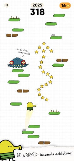 Screenshot Doodle Jump 2