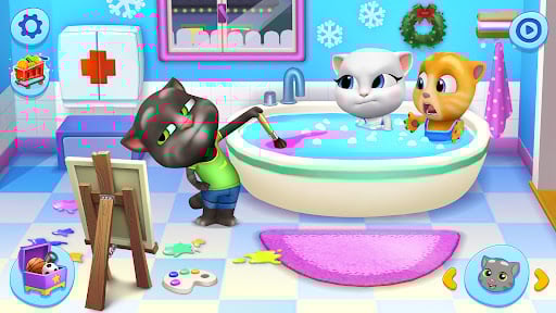 Screenshot My Talking Tom Friends