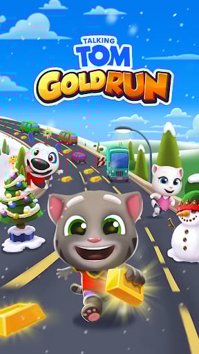 Screenshot Talking Tom Gold Run