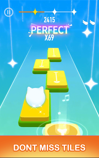 Screenshot Dancing Cats - Music Tiles