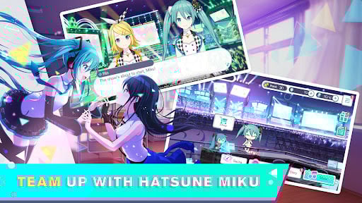Screenshot HATSUNE MIKU: COLORFUL STAGE!