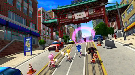 Screenshot Sonic Forces - Running Battle