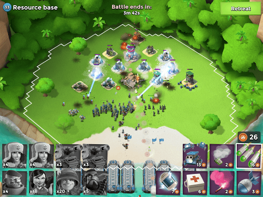 Screenshot Boom Beach
