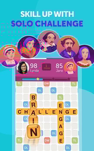 Screenshot Words With Friends Crosswords