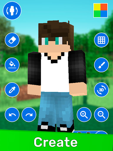 Screenshot 3D Skins Maker for Minecraft