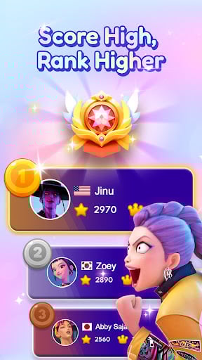 Screenshot Kpop Tiles: Piano Rhythm Game